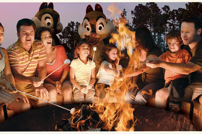 Explorando a Magia do Chip 'n Dale Campfire da Disney