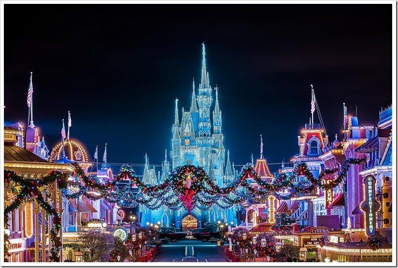 Natal 2024 nos Parques da Disney e Universal